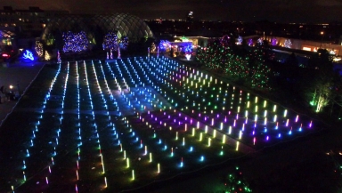 Lumenscape from a drone